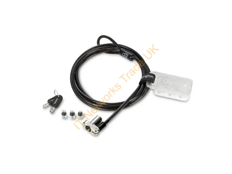 K62319EUM - Kensington Universal 3-in-1 Keyed Laptop Lock