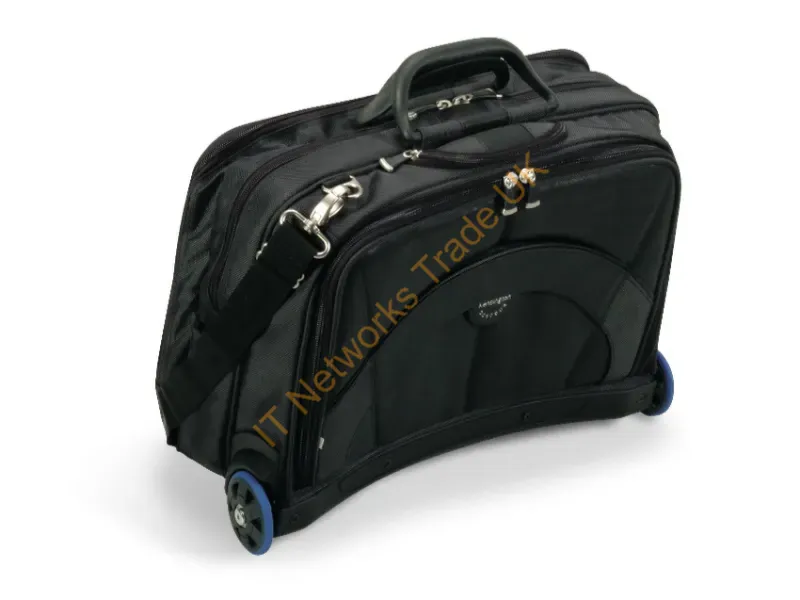 K62348A - Kensington Contour Roller 17" Trolley Case Black