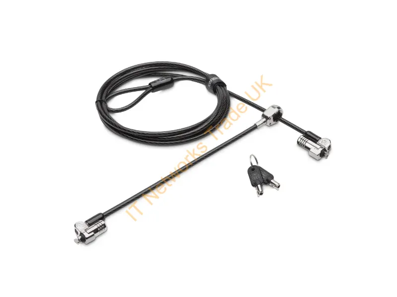 K64448WW - Kensington Nanosaver Keyed Dual Head Laptop Lock
