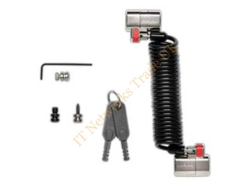 K64998WW Kensington K64998WW ClickSafe Keyed Laptop Locks Duo Lockheads Laptop Accessory
