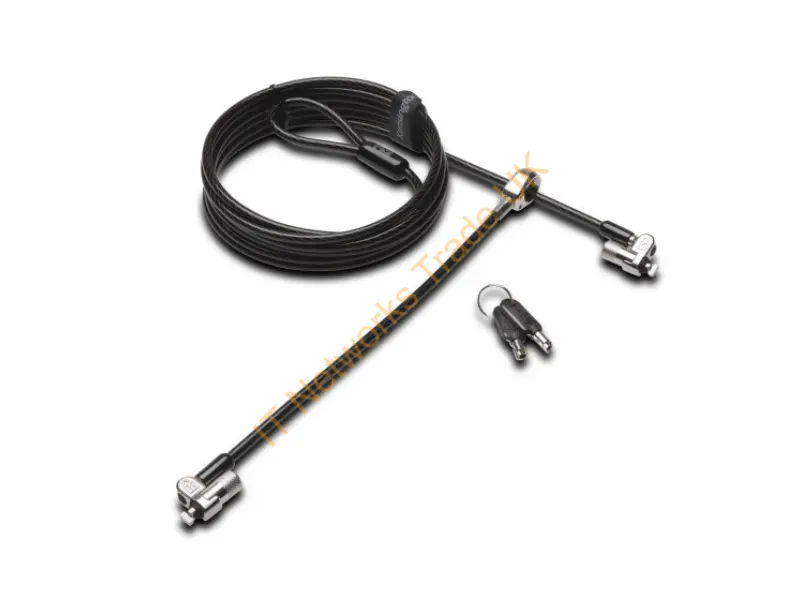 K65099 - Kensington Microsaver 2.0 Cable Lock Black, Stainless Steel