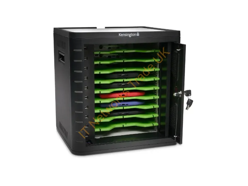 K67862EU - Kensington Charge & Sync Cabinet, Universal Tablet � Black