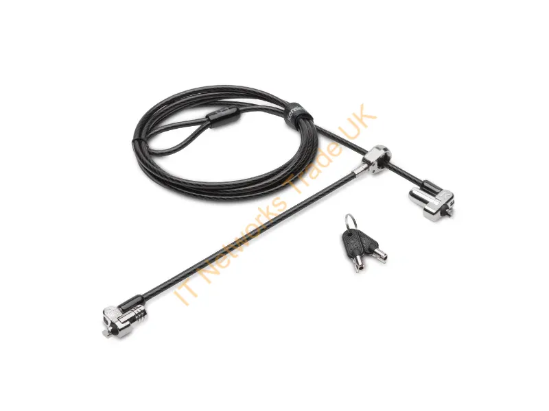 K67996EUL - Kensington N17 �ift Ba?l? Anahtarl? Laptop Kilidi LK i�in