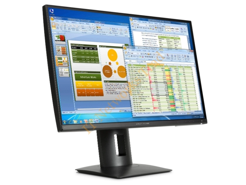 K7C09A8#ABA HP Z27n 27-inch (2560 x 1440) at 60Hz Quad HD 1440p TFT Active Matrix LED-backlit LED Monitor