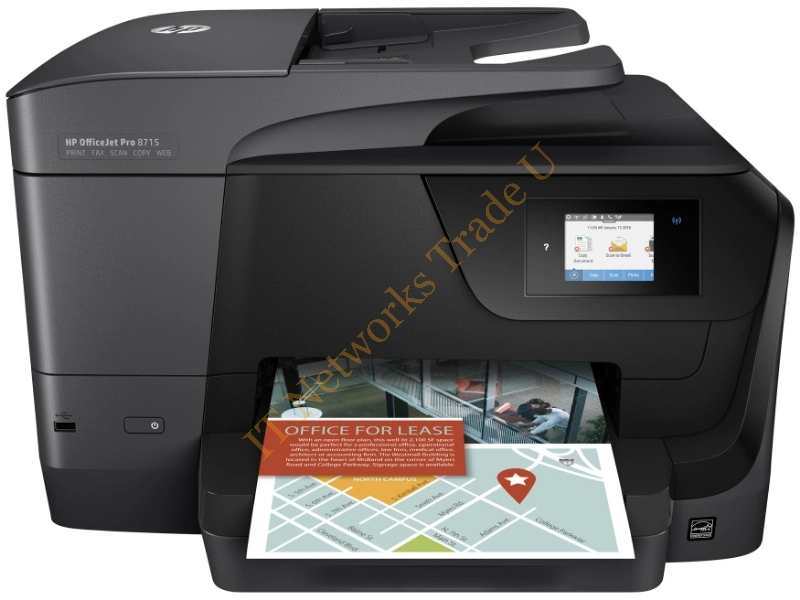 HP OfficeJet Pro 8715 4800 x 1200DPI Thermal Inkjet A4 22ppm Wi-Fi Multifunction Printers