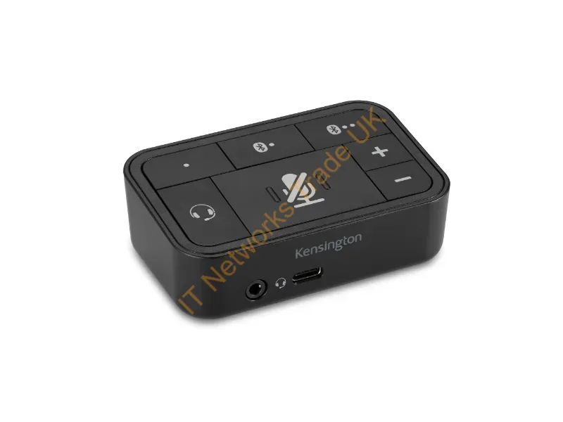 K83300WW - Kensington K83300Ww Headphones/Headset Control Adapter Bluetooth Black