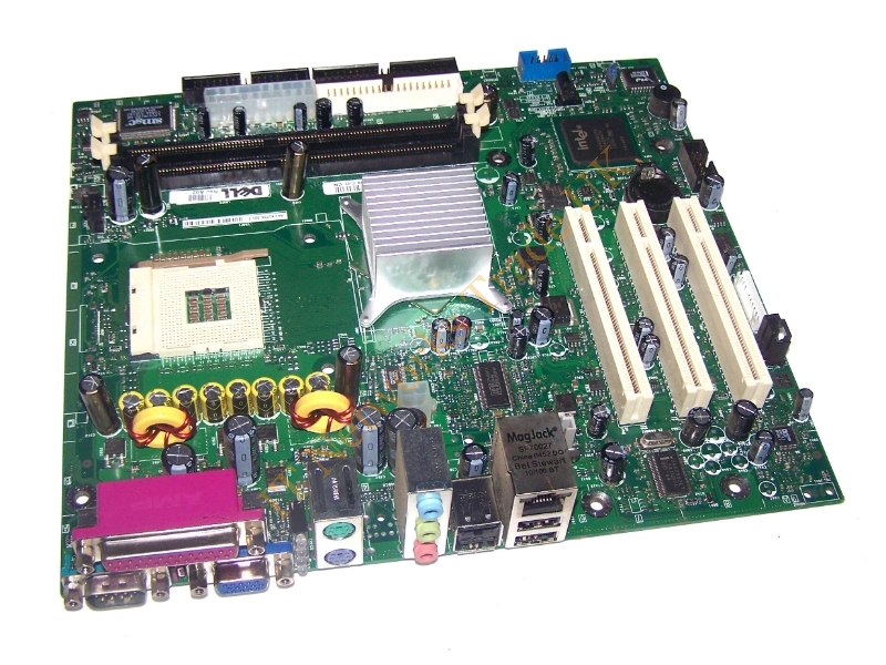 K8960 Dell MICRO ATX System Board Socket 478 800MHz FSB AUDIO+VIDEO DDR for Dimension 3000 Desktop Motherboard