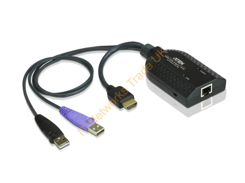 KA7168-AX - ATEN KA7168-AX KVM cable Black, Metallic, Purple