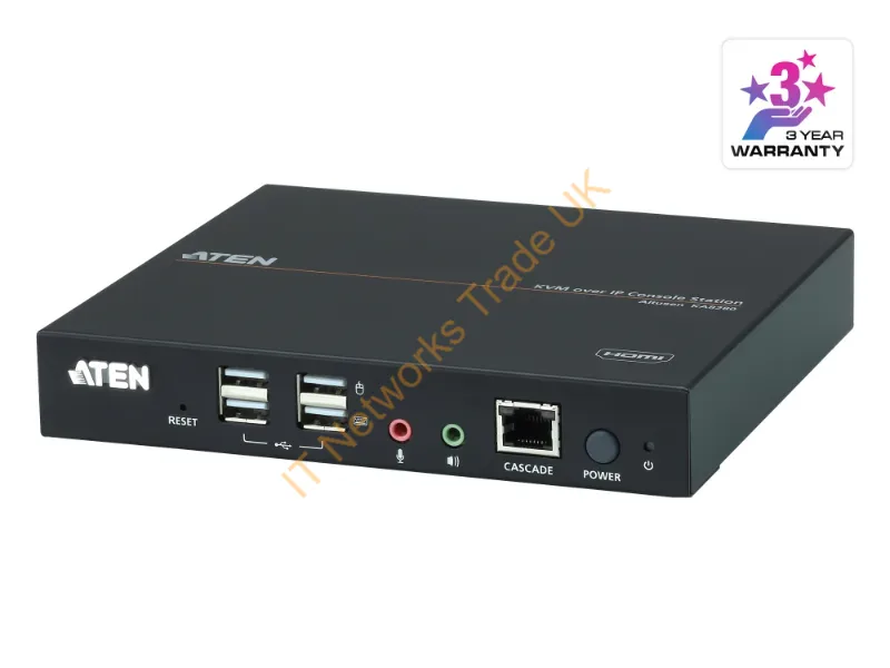 KA8280 - Aten Ka8280 Kvm Switch Rack Mounting Black