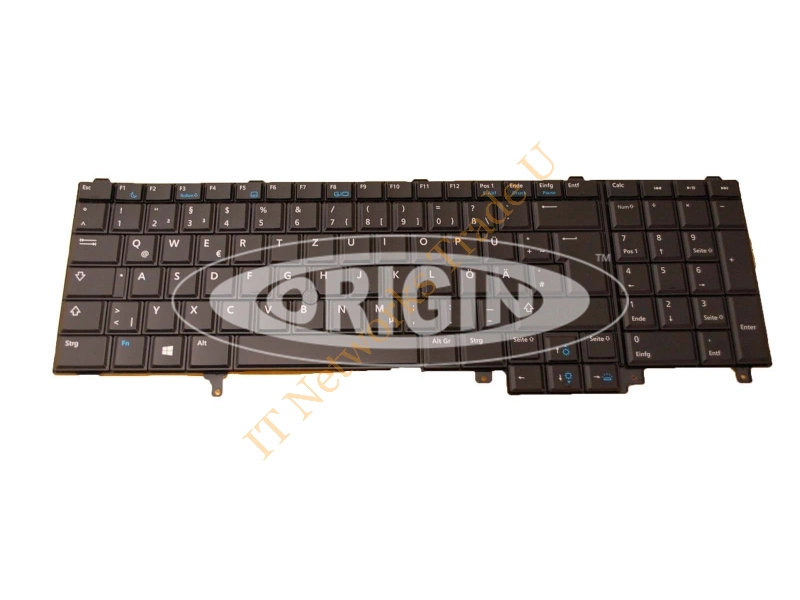 KB-00XK1 - Origin Storage N/B KBD Latitude E6540 German Layout 105 Keys Backlit Dual Point Keyboards