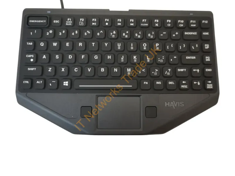 KB-1001 - Havis Rugged Keyboard With