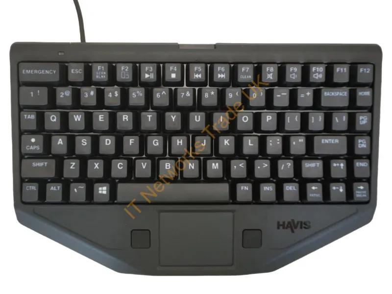 KB-1003 - Havis Kb-1003 Keyboard Universal Usb Qwerty English Black