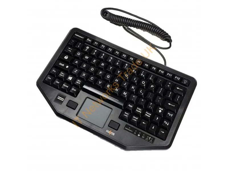 KB-104 - Havis Kb-104 Mobile Device Keyboard Black Qwerty English