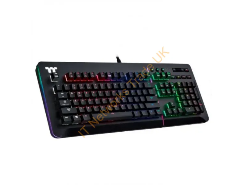 KB-LVT-BLBRUS-01 - Thermaltake Level 20 Rgb Keyboard Gaming Usb Qwerty English Black