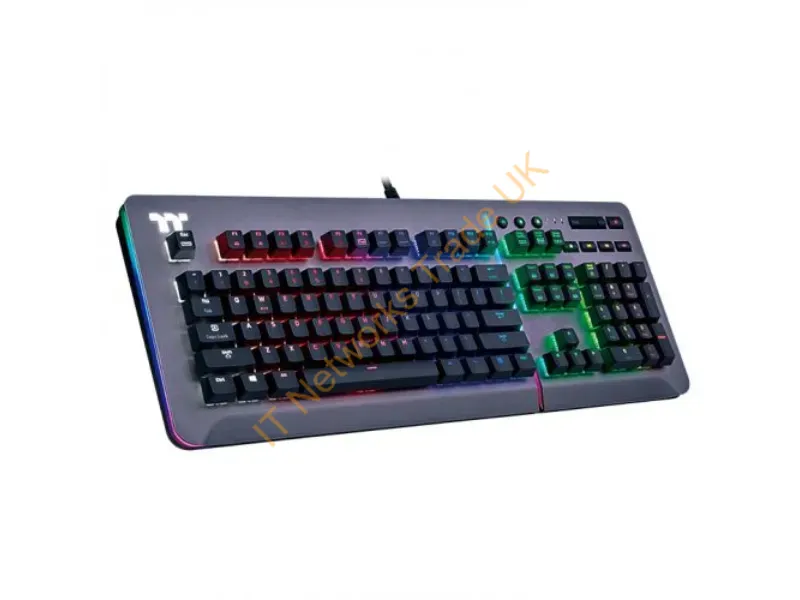 KB-LVT-SSSRUS-01 - Thermaltake Kb-Lvt-Sssrus-01 Keyboard Gaming Usb Qwerty English Silver