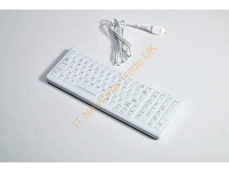KBA-CK103S-WNUG-US - Tg3 Electronics Kba-Ck103S-Wnug-Us Keyboard Medical Usb Qwerty English White