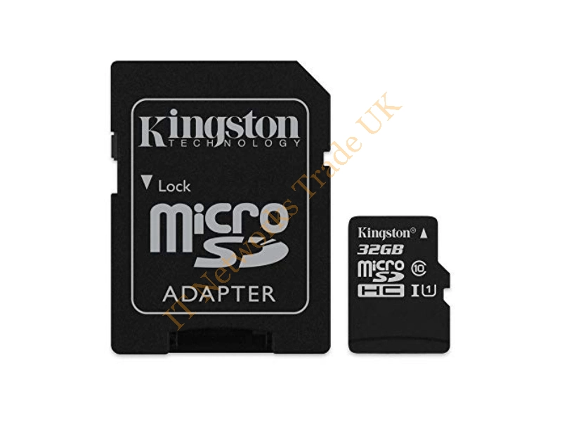 KC-C2032-2V Kingston 32GB Class10 microSDHC Flash Memory Card