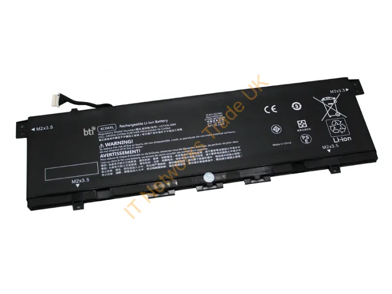 KC04XL-BTI - Bti Kc04Xl- Industrial Rechargeable Battery Lithium-Ion (Li-Ion) 3454 Mah 15.4 V