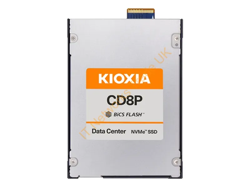 KCD8XPJE3T84 - Kioxia Cd8P-R 3.84 Tb E3.S Pci Express 5.0 Nvme Bics Flash Tlc