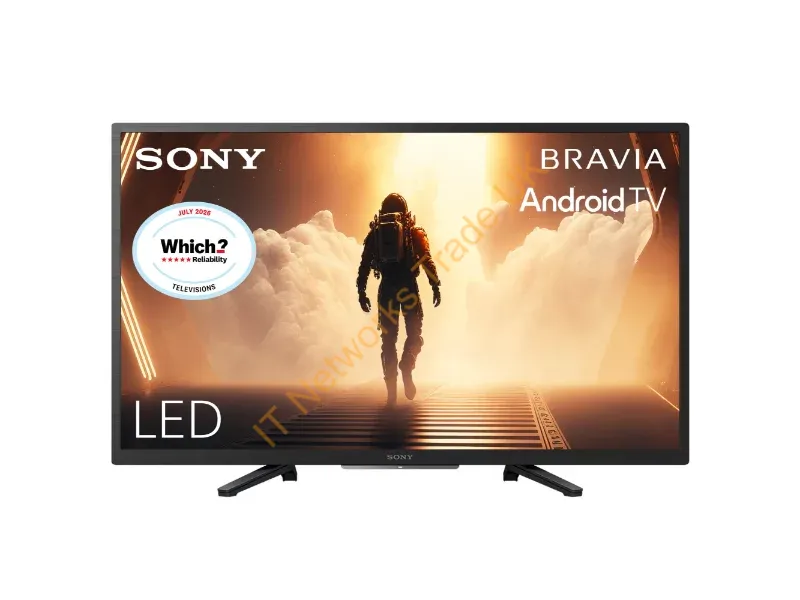 KD32W800P1U - Sony KD32W800P1U TV 81.3 cm (32") HD Smart TV Wi-Fi Black