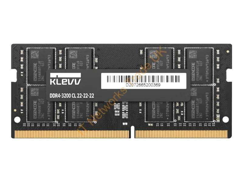 KD4BGSA80-32N220A - KLEVV 32 GB DDR4-RAM SO-DIMM PC3200 Klevv CL22 1x32GB