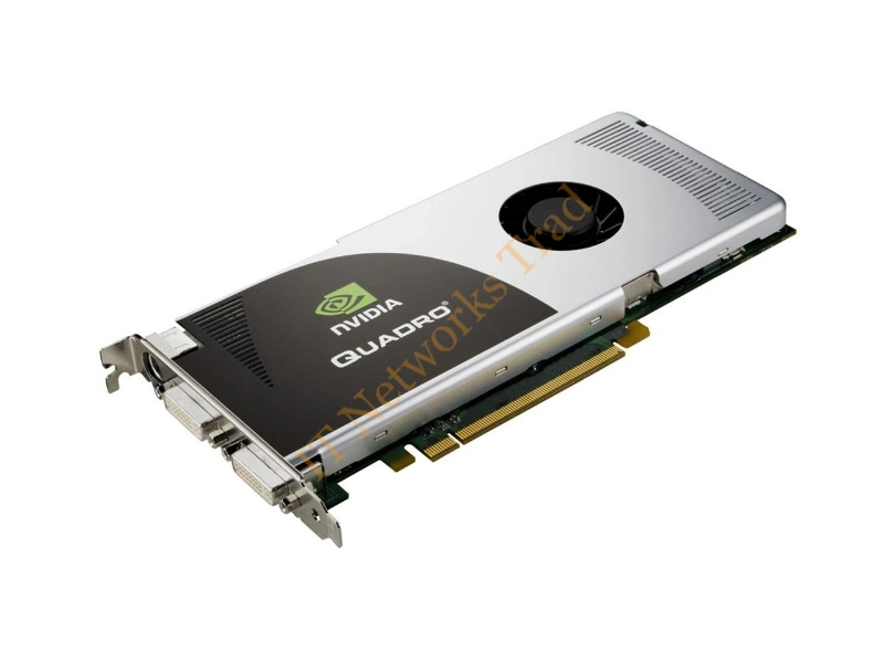 KD506AAR HP nVidia Quadro FX3700 PCI Express x16 512MB G-DDR3 SDRAM 256-Bit Dual DVI SLI Multi-GPU Technology Video Graphics Card