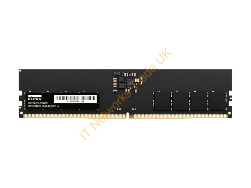 KD58GU880-56G4600 - KLEVV RAM - 8 GB - DDR5 5600 UDIMM CL46 - BULK