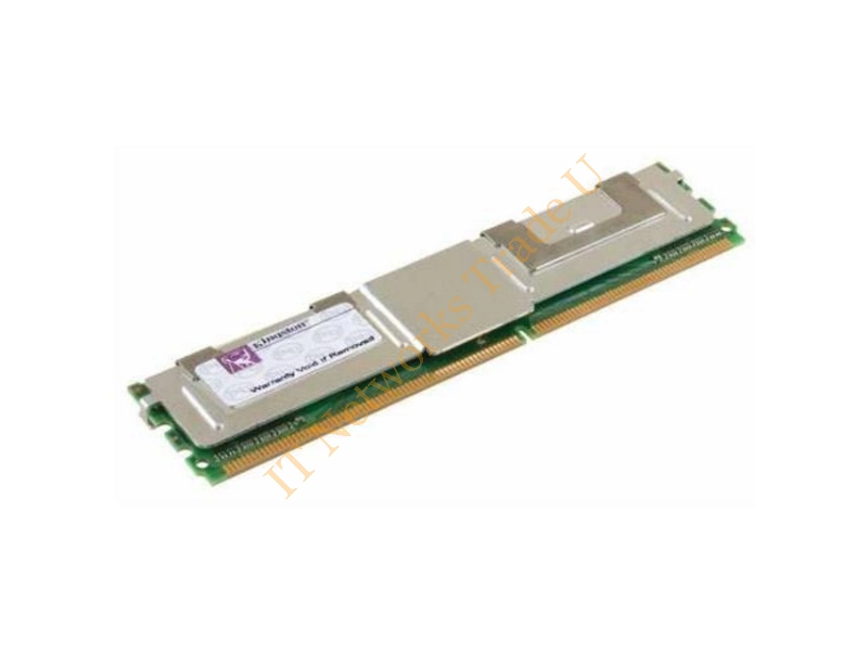 KD7538-IFA-INTC0H Kingston 512MB DDR2-533MHz PC2-4200 ECC Fully Buffered CL4 240-Pin DIMM Single Rank Memory Module Server Memory