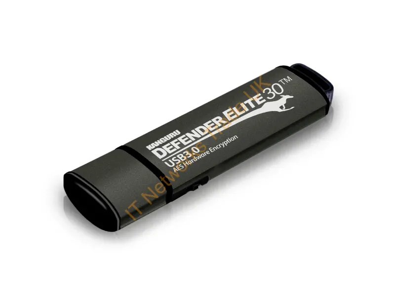 KDFE30-64G - Istorage Kanguru Defender Elite30 64Gb Usb Flash Drive Usb Type-A 3.2 Gen 1 (3.1 Gen 1) Black