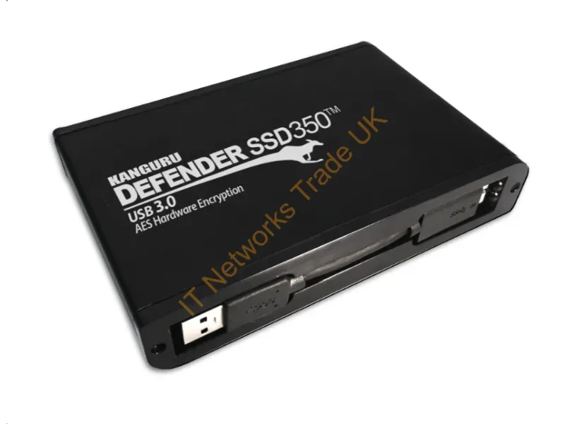KDH3B-350F-4TSSD - Istorage Kanguru Defender Ssd350 4 Tb Micro-Usb B 3.2 Gen 1 (3.1 Gen 1) Black