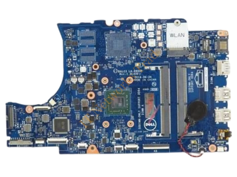 KF2J6 Dell System Board with AMD A9-9400 2.4GHz CPU for Inspiron 5765 Laptop Laptop Motherboard