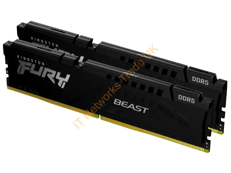 KF568C34BBEK2-32 - Kingston RAM FURY Beast - 32 GB (2 x 16 GB Kit) - DDR5 6800