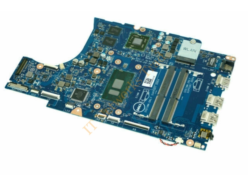 KFWK9 Dell System Board with Intel I7-7500U 2.7GHz CPU for Inspiron 15 5567 Laptop Laptop Motherboard