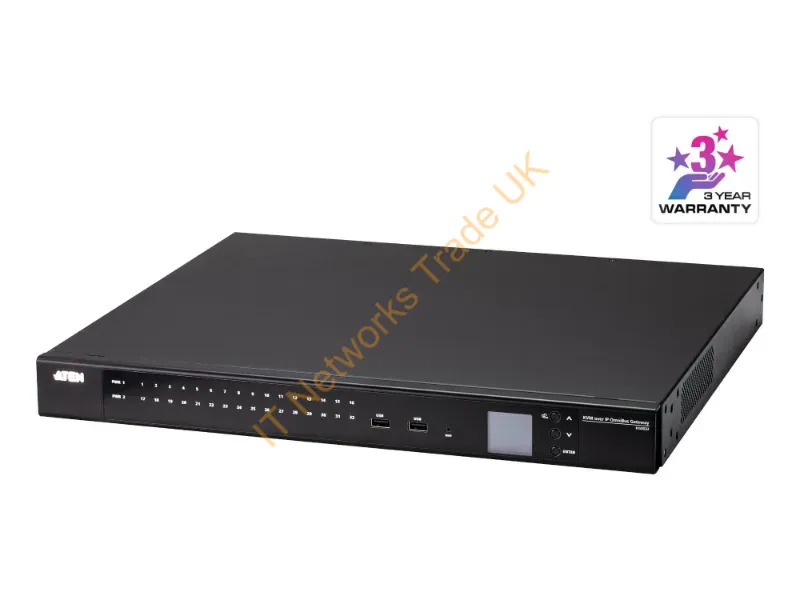 KG0032 - Aten Kg0032 Kvm Switch Rack Mounting Black