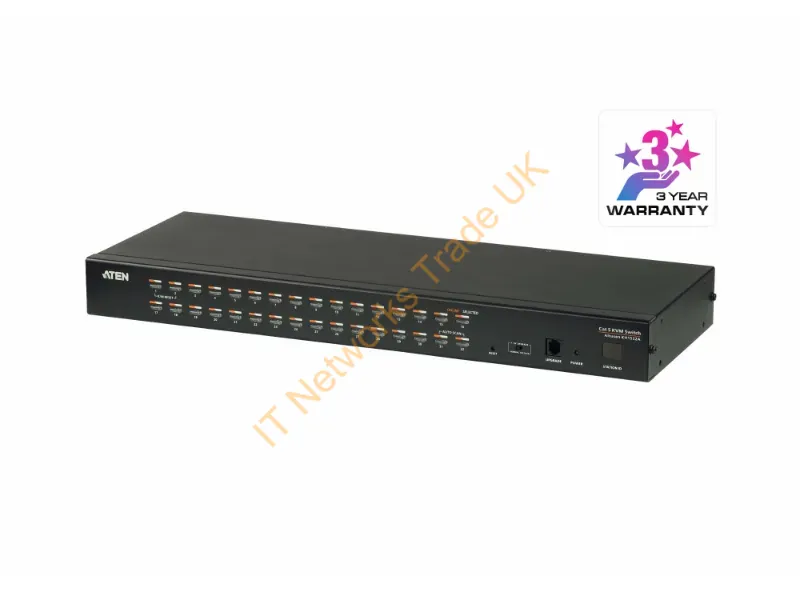 KH1532A - Aten KH1532A Rack mounting Black Network KVM Switch
