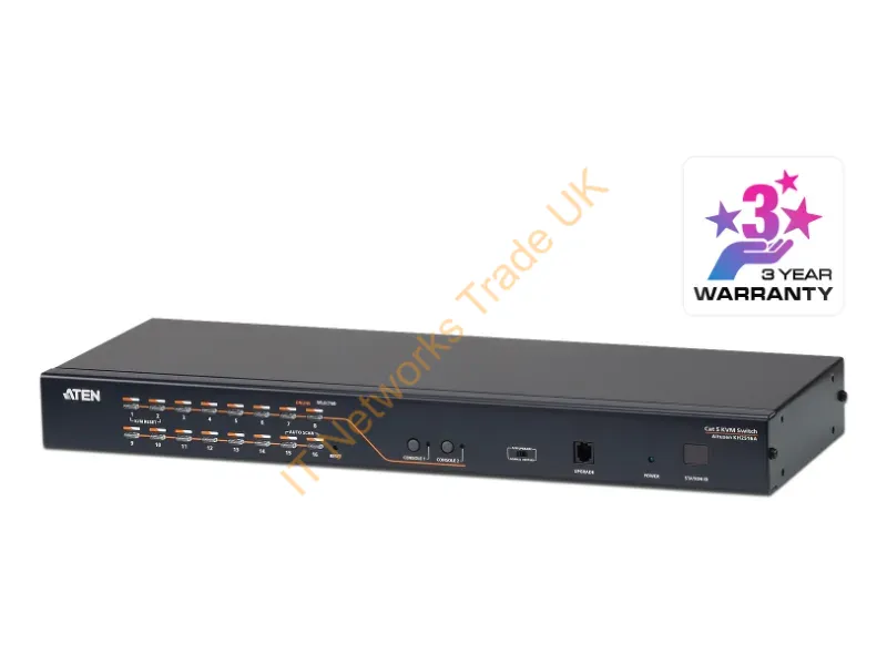 KH2516A - Aten KH2516A Black Network KVM Switch