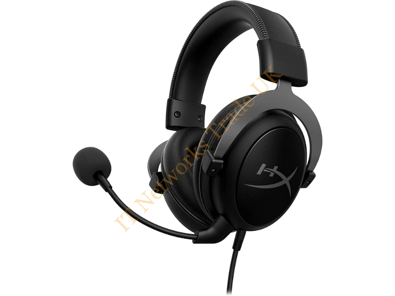 KHX-HSCP-GM Kingston KHX-HSCP-GM Wired 3.5mm HyperX Cloud II Headphone w/ Microphone (Gun Metal)