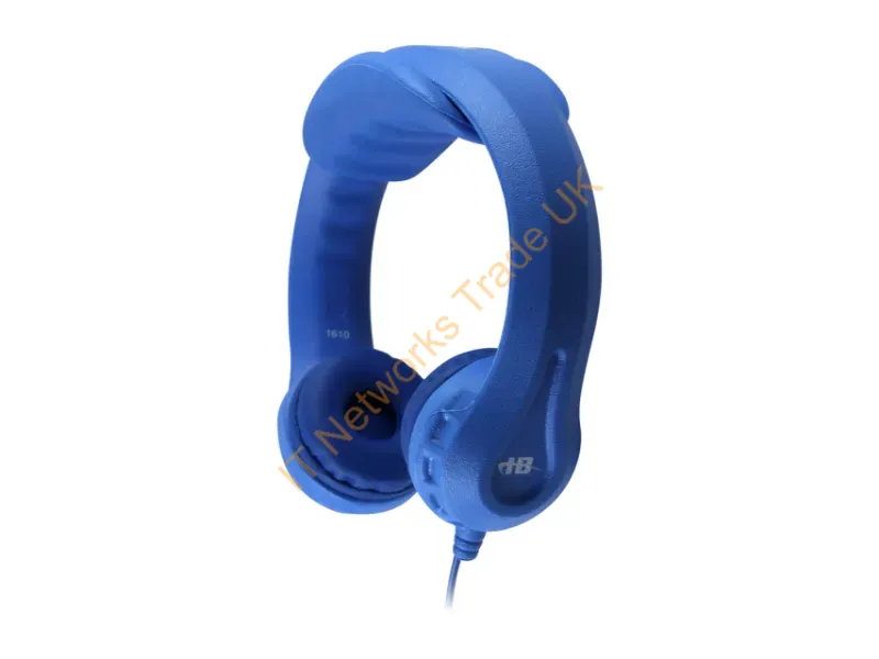 KIDSBLU-42 - Hamiltonbuhl Kidsblu-42 Headphones/Headset Wired Head-Band Music/Everyday Blue