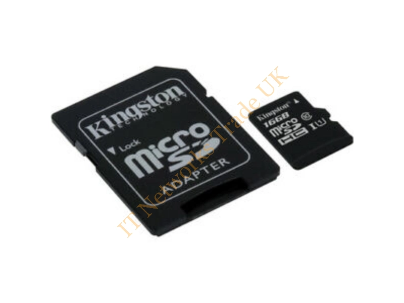 KINMEM69K Kingston 16GB Class 2 microSDHC Flash Memory Card