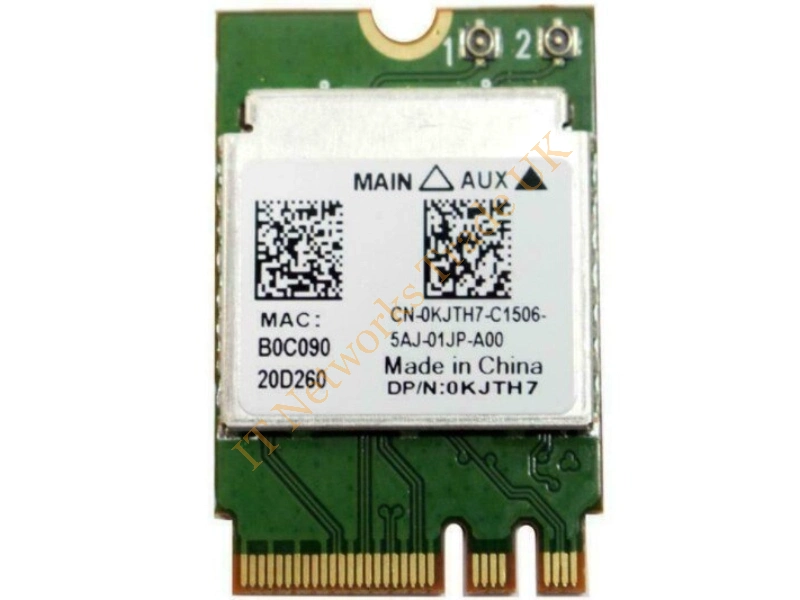 KJTH7 Dell Rtl8723be Wireless WiFi Bluetooth M.2 Combo Card for Inspiron 14 3452 Laptop Wireless LAN Card