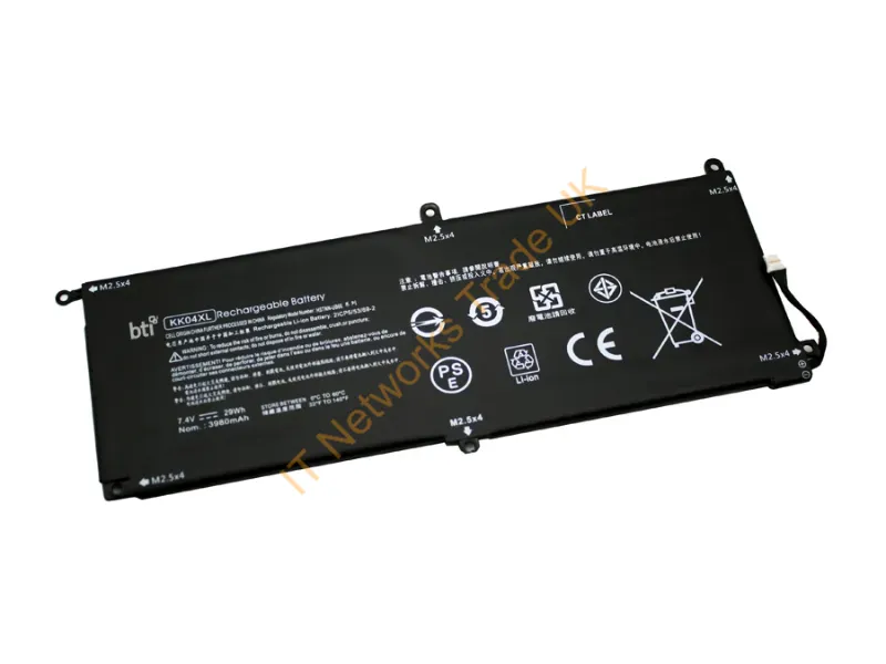 KK04XL-BTI - Bti Kk04Xl- Industrial Rechargeable Battery Lithium-Ion (Li-Ion) 3920 Mah 7.4 V