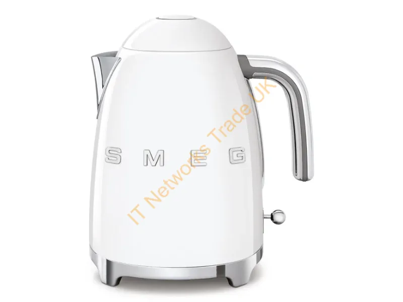 KLF03WHEU - SMEG 50's Style Kettles KLF03WHEU White 1.7 L 2400 W White Stainless steel Water level indicator Overheat protection