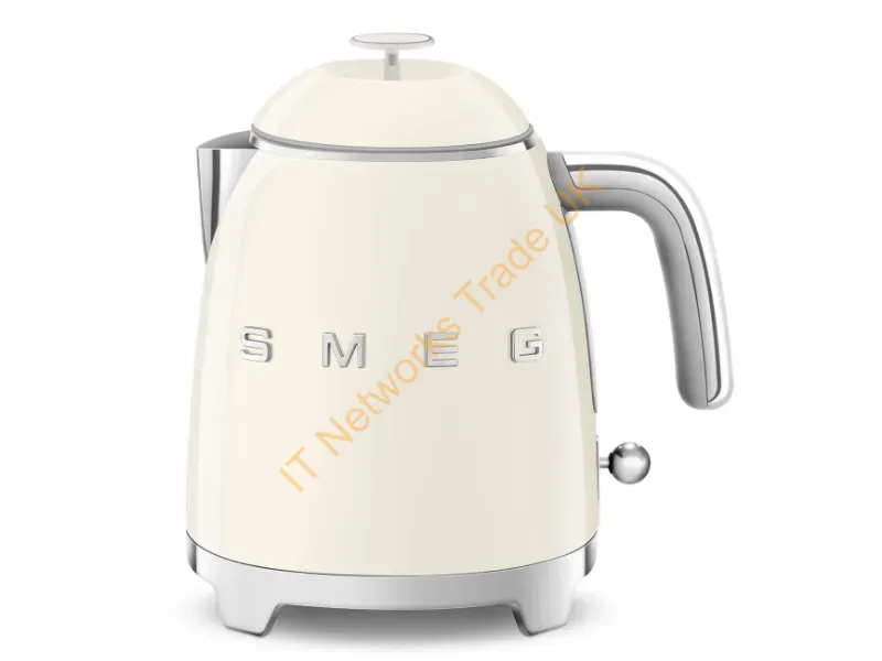 KLF05CREU - SMEG 50's Style Kettles KLF05CREU Cream 0.8 L 1400 W Cream Plastic Water level indicator Filtering