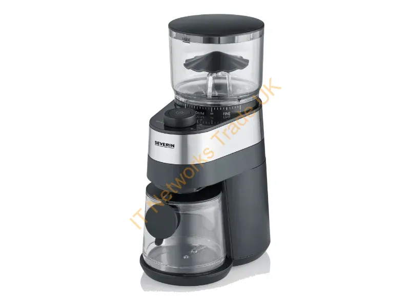 KM3880 - Severin KM 3880 coffee grinder 140 W Black, Stainless steel