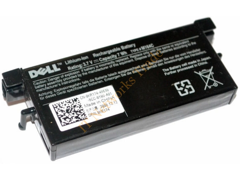 KR174 Dell Battery 3.7V 7Wh Perc 5/E 6/E RAID Cntrollers Batteries Miscellaneous