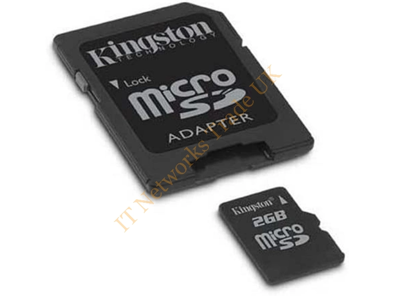KS-MICRO-SD-2-M Kingston 2GB microSD Flash Memory Card