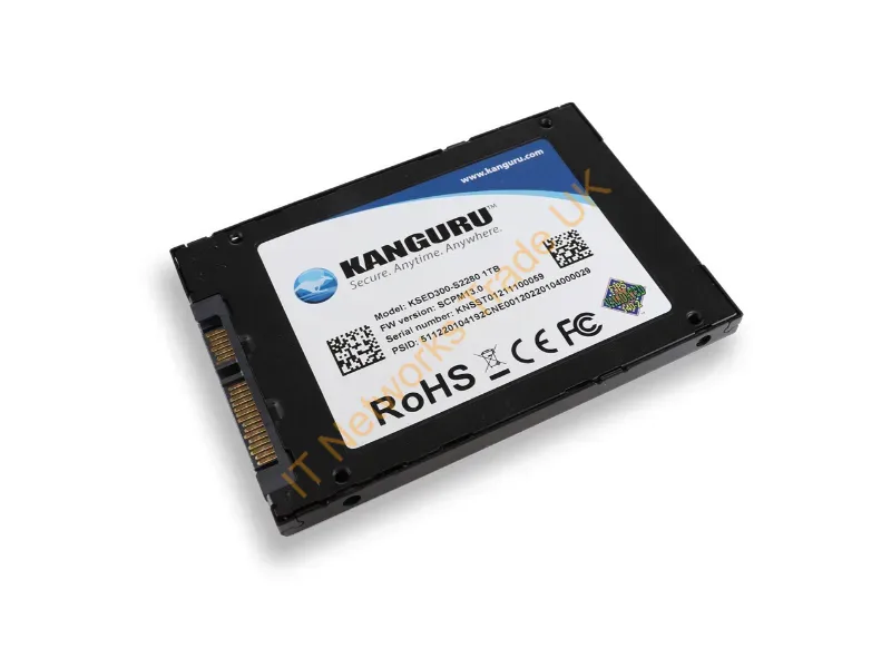 KSED300-SATA-1T - Istorage Kanguru Sed300 1 Tb 2.5" Serial Ata 3D Tlc