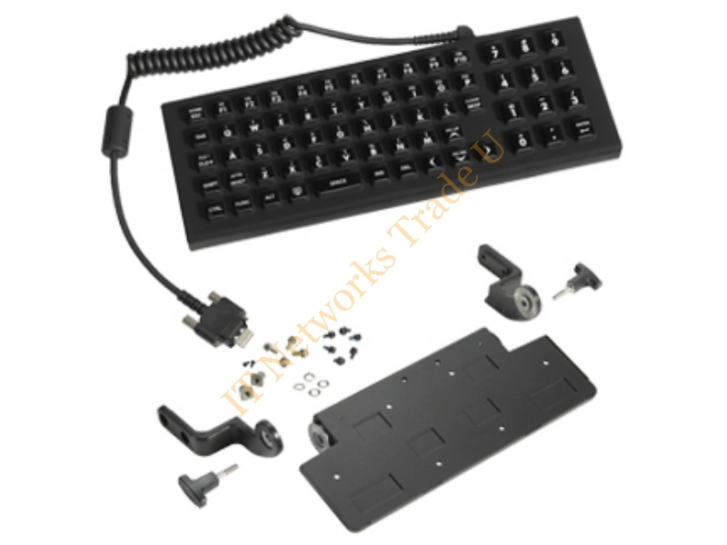 KT-KYBDQW-VC70-02R - Zebra VC70 65-Key QWERTY USB QWERTY Black Keyboards
