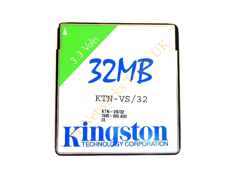 KTN-VS32 Kingston 32MB PC Flash Memory Card