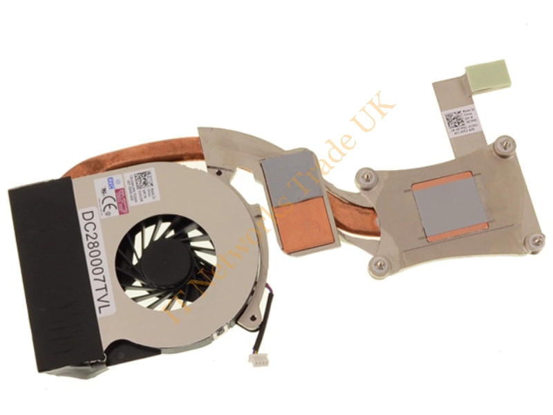 KTPRC Dell CPU Fan and Heatsink Assembly for Latitude E6410 Fans And Heatsink Combo